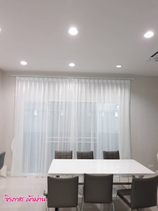 ติดม่านโปร่งเเสง ออฟฟิศ - รับทำผ้าม่านราคาถูก-จิรภาสผ้าม่าน